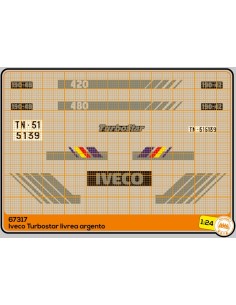 Iveco Turbostar 190-48 e 190-42 silver - M67317
