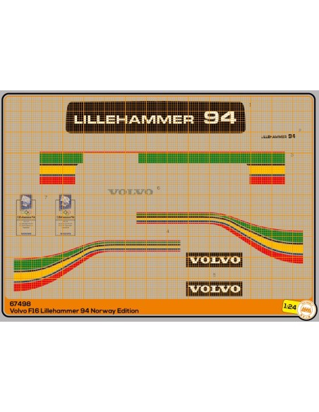 Volvo F12 Lillehammer 94 Norway Edition - M67498 Volvo F12 Lillehammer 94 Norway Edition - M67498