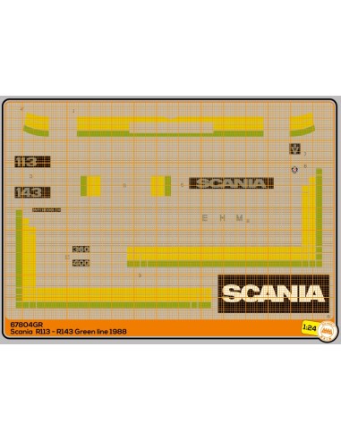 Scania 113-143 Green line - M67804GR