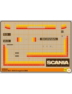 Scania 113-143 Orange line - M67804C