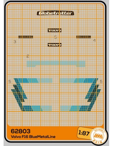 Volvo F16 Blue Metal Line - M62803
