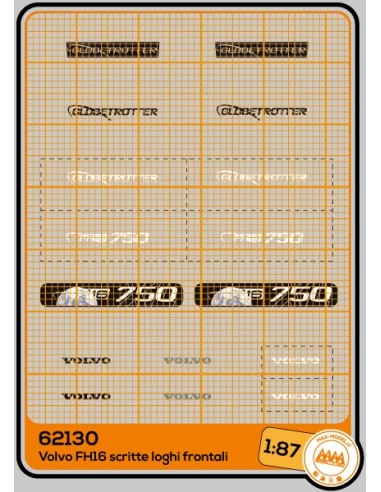 Volvo FH4 - front logos - M62130