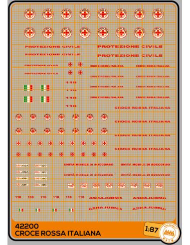 Italian Red Cross - M42200