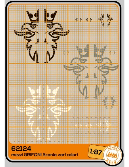 Scania Griffins half - for trucks - M62124