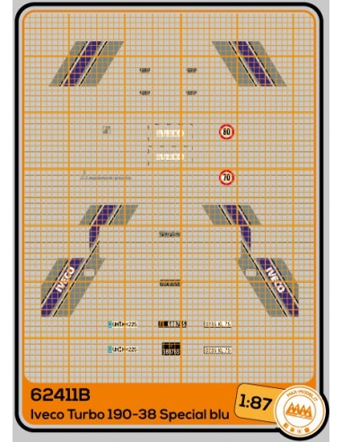 Iveco Turbo 190-38 Special blu - M62411B