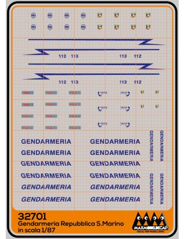 Gendarmeria Repubblica di San Marino - M32701