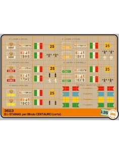 EI - STANAG  per Blindo CENTAURO (corta) - M36113