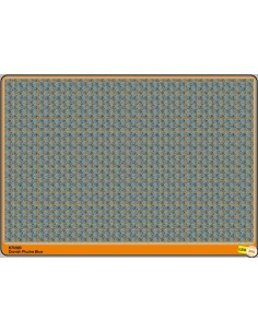 Danish Pluche blue - Fabric Effect - M67181B