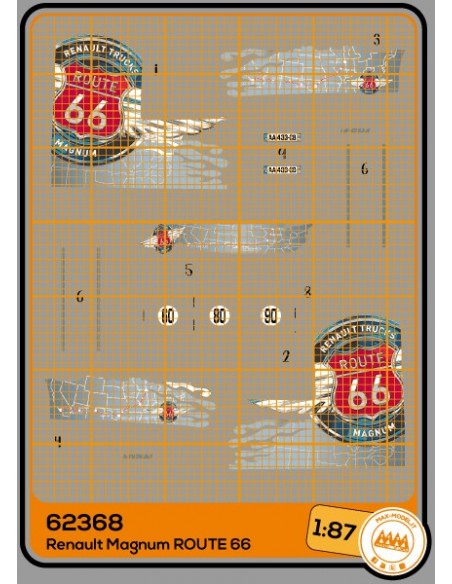 Renault Magnum Route 66 - M62368 Renault Magnum Route 66 - M62368