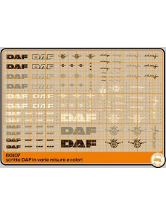 DAF - lettering and logos - M60107