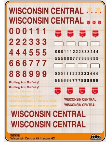 Wisconsin Central - kit US - M52502