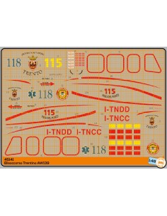 Trentino AW 139 helicopter rescue - kit New Ray - M45141