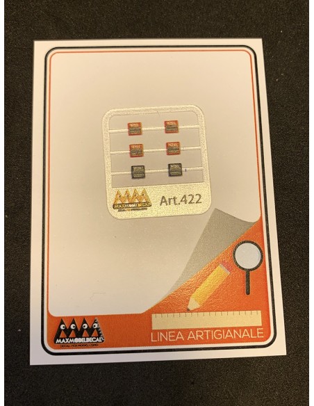 Placca Potenza Reanult T 1:87 - 3D - M422 Placca Potenza Reanult T 1:87 - 3D - M422