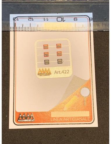 Placca Potenza Reanult T 1:87 - 3D - M422 misure 2