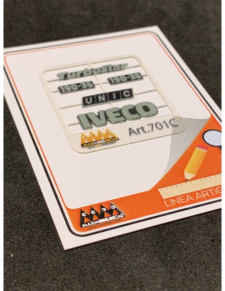 Iveco Turbostar UNIC 190-36 power 1:24 - 3D - M701C particular Iveco Turbostar UNIC 190-36 power 1:24 - 3D - M701C particular