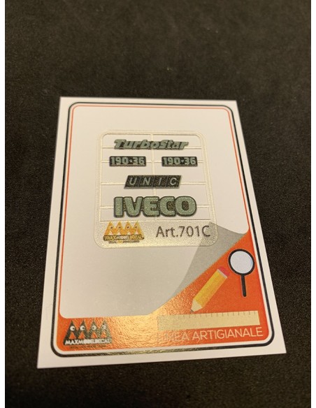 Iveco Turbostar UNIC 190-36 power 1:24 - 3D - M701C Iveco Turbostar UNIC 190-36 power 1:24 - 3D - M701C