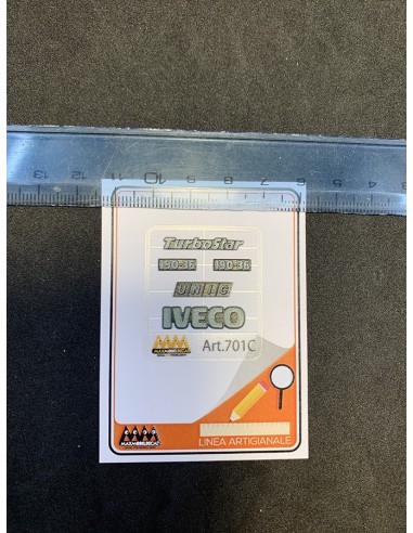 Iveco Turbostar UNIC 190-36 1:24 - 3D - M701C misure 2