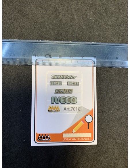 Iveco Turbostar UNIC 190-36 1:24 - 3D - M701C misure 2 Iveco Turbostar UNIC 190-36 1:24 - 3D - M701C misure 2