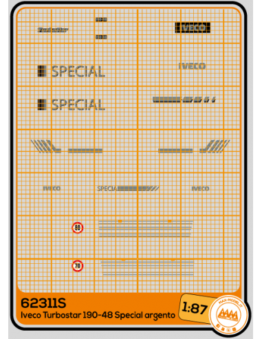 Iveco TurboStar Special 190-48 argento - M62311S