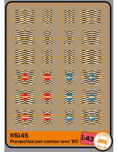 Paraschizzi per camion anni '80 - M65145