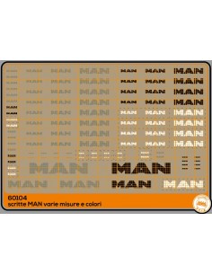 MAN - scritte e loghi - M60104