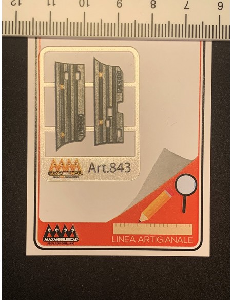 Side skirts IVECO TurboStar 1:87 - 3D - M843 size Side skirts IVECO TurboStar 1:87 - 3D - M843 size