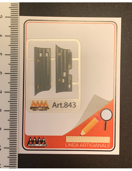 Side skirts IVECO TurboStar 1:87 - 3D - M843 size2 Side skirts IVECO TurboStar 1:87 - 3D - M843 size2