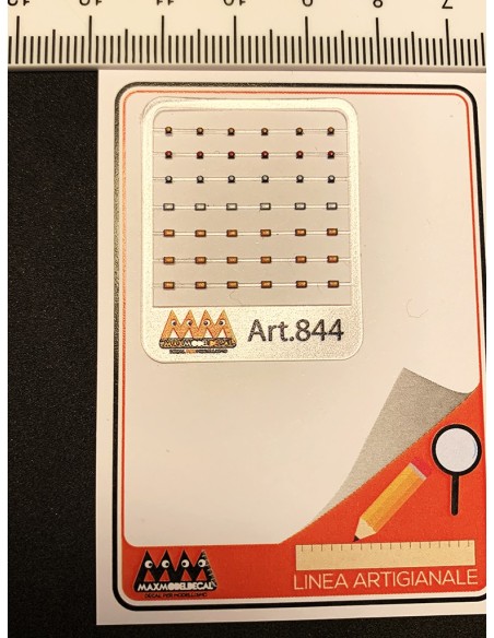 Marker lights for tractor and trailer 1:87 - 3D - M844 size