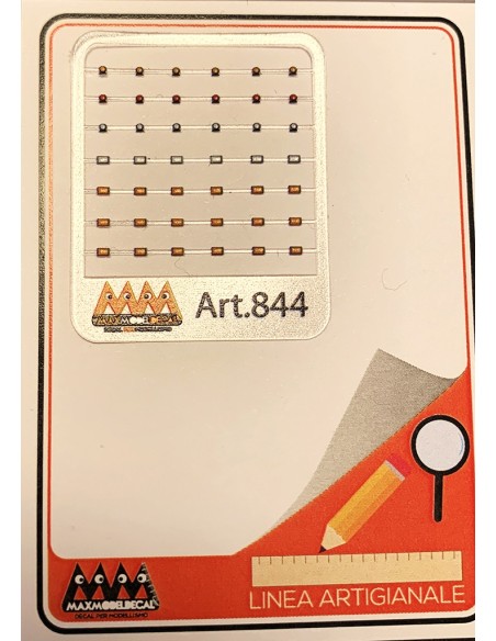 Luci di ingombro per motrice e rimorchio 1:87 - 3D - M844 Luci di ingombro per motrice e rimorchio 1:87 - 3D - M844