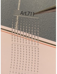 Rivetti prespaziati - 3D - M711A - dettaglio rivetti