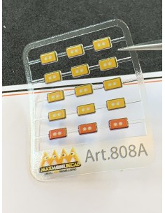 Marker lights orange and red - 1:24 -  3D - M808A particolar