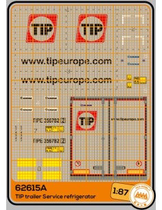 Tip Europe trailer refrigeratin Service - M62615A