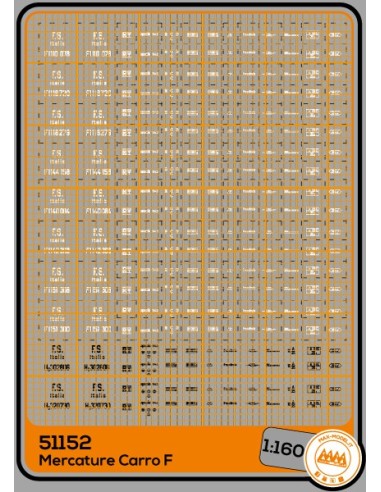 FS - railway wagon Type F - M51152