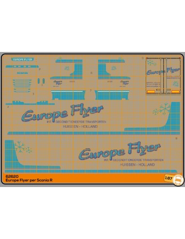 Europe Flyer for Scania R - M62620