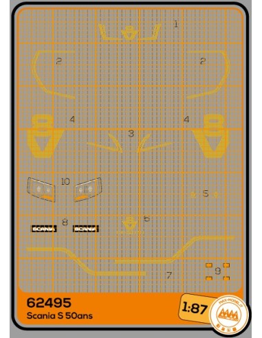 Scania S 50 ans - Scania kit - M62495