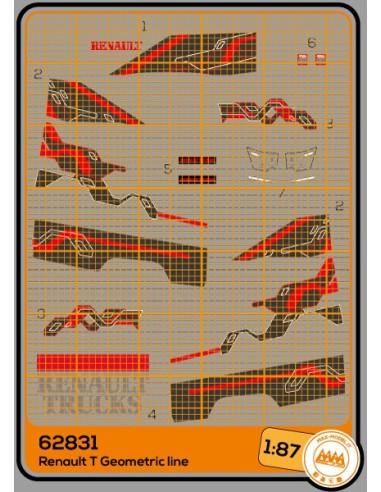 Renault T Geometric line - M62831