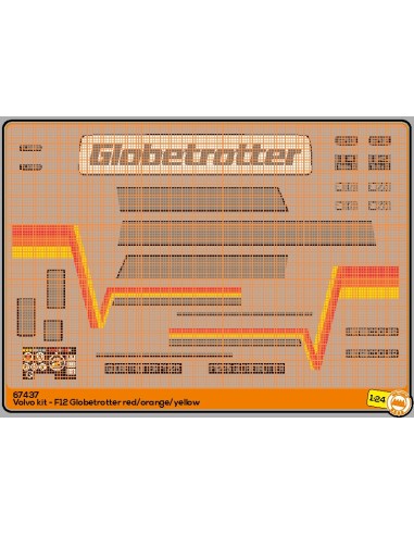 Volvo F12 Globetrotter red - M67437