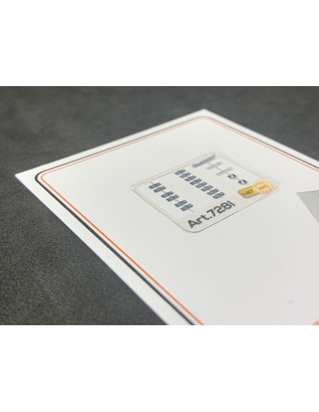 Iveco logo - 3D - 1:87 - M728I particolare per Turbostar Iveco logo - 3D - 1:87 - M728I particolare per Turbostar