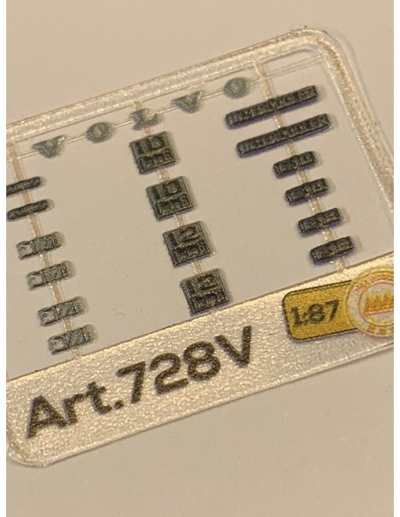 Volvo F10-F12  loghi - 3D - M728V particolare Volvo F10-F12  loghi - 3D - M728V particolare