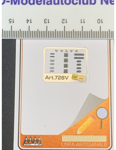 Volvo F10-F12  loghi - 3D - M728V misure 2