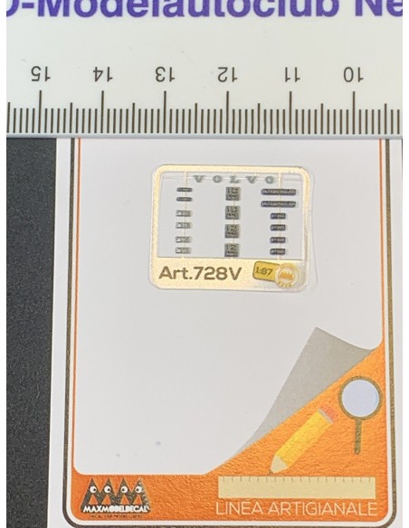 Volvo logos F12 and F10 - 3D - 1:87 - M728V size 2 Volvo logos F12 and F10 - 3D - 1:87 - M728V size 2