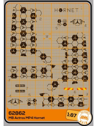 Mercedes Actros MP4 Hornet - M62862