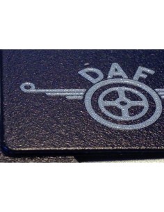 Big mudflaps DAF  whit logos 1:24 - 3D - M719A rilief