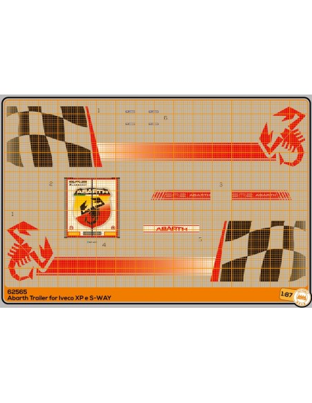 Rimorchio Lamberet Abarth - M62565 Rimorchio Lamberet Abarth - M62565