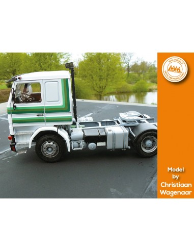Scania 2a R-T 142 M-H-E verde - M67416 modello lato sx