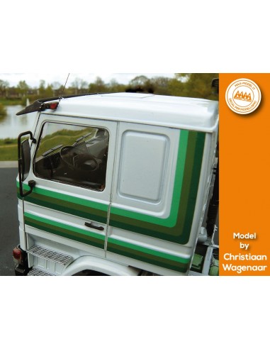 Scania 2a R-T 142 M-H-E verde - M67416 modello lato sx particolare