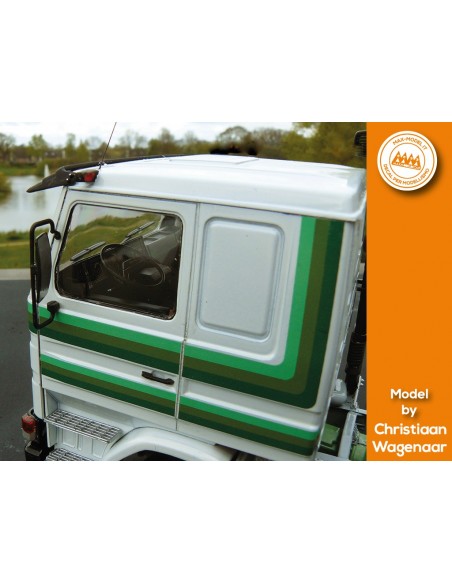 Scania 2a R-T 142 M-H-E green - M67416 side left model particular