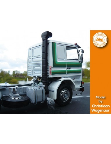 Scania 2a R-T 142 M-H-E green - M67416 side rear model