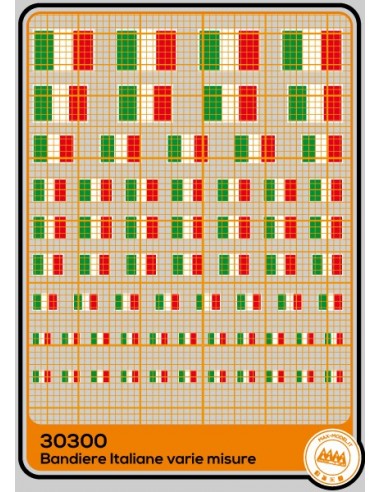 Bandiere italiane varie misure - M30300