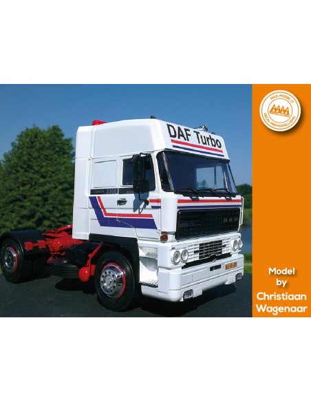 DAF 3300 Turbo AUF ACHSE - M67345 right side model DAF 3300 Turbo AUF ACHSE - M67345 right side model